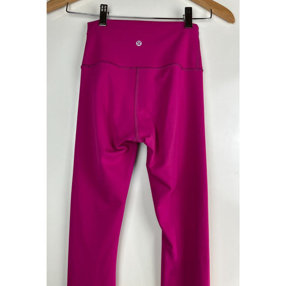 Lululemon Wunder Train High-Rise Tight 25" Ripened Raspberry Pink Women's Size 4 - Picture 11 of 16